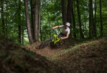 Mountain biking in Bovec, Slovenia Bovec Slovenia sportna fotografija gorsko kolo